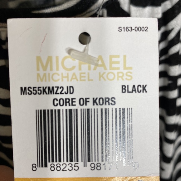 NWT MICHAEL KORS Zebra Print Blouse - Picture 11 of 11